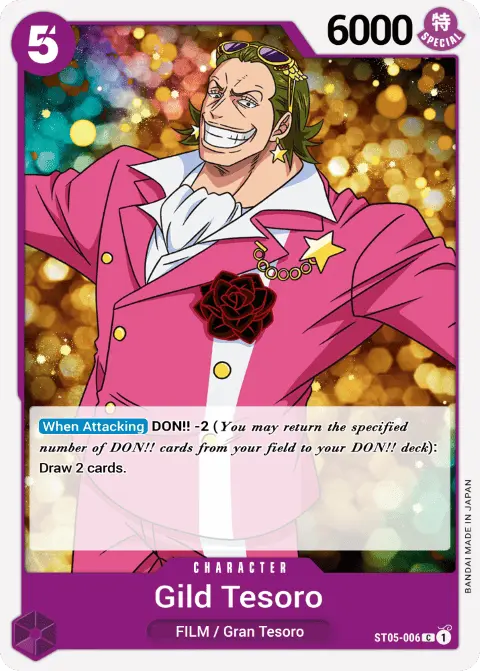 Gild Tesoro (ST05-006) One Piece card