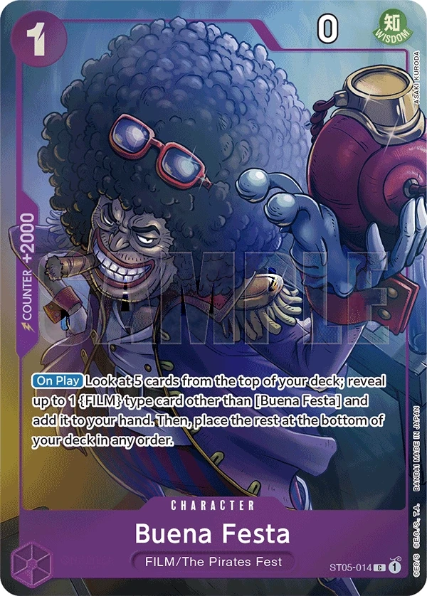 Buena Festa (ST05-014_p1) Alt Art One Piece card