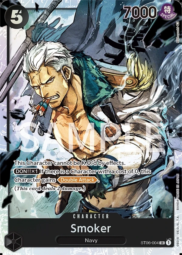 Smoker (ST06-004) One Piece card