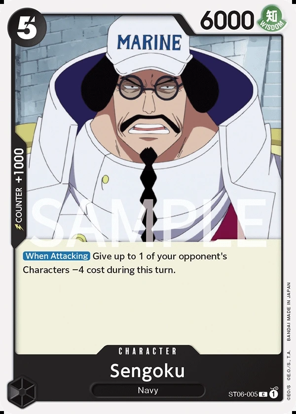 Sengoku (ST06-005) One Piece card