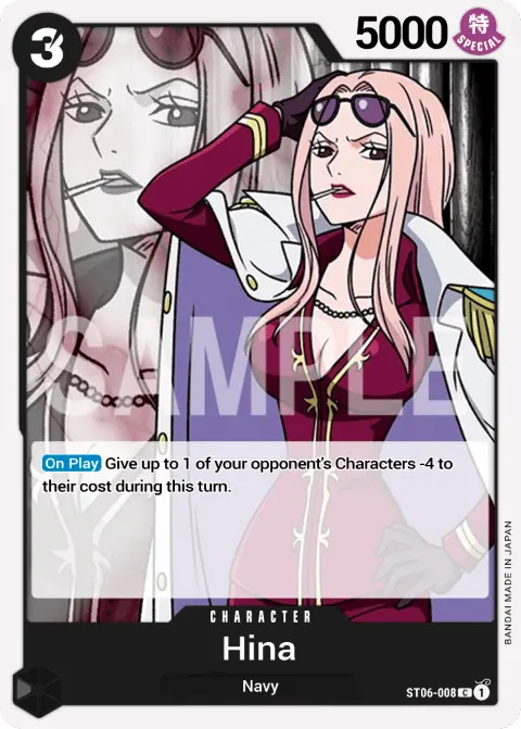 Hina (ST06-008) One Piece card