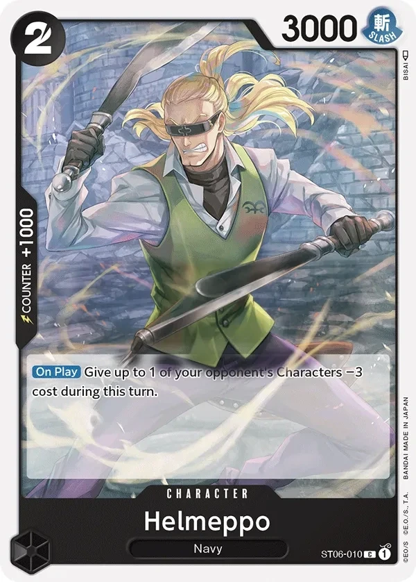 Helmeppo (ST06-010) One Piece card
