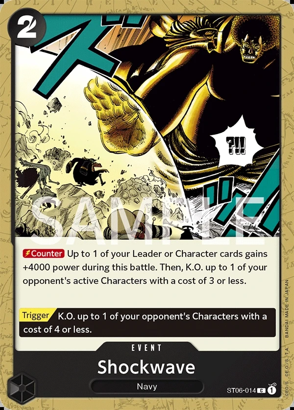 Shockwave (ST06-014) One Piece card