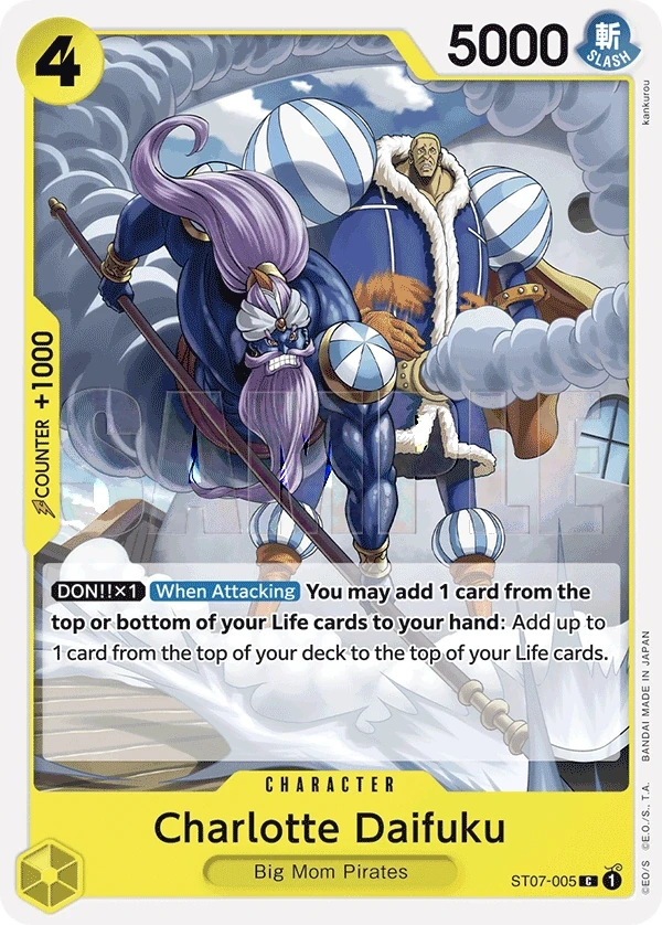 Charlotte Daifuku (ST07-005_r1) Reprint One Piece card