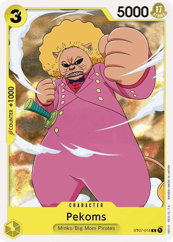 Pekoms (ST07-014) One Piece card
