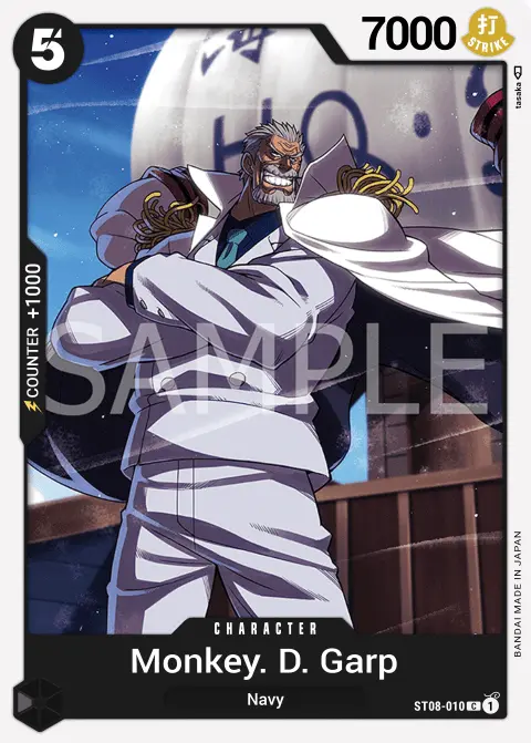 Monkey.D.Garp (ST08-010) One Piece card
