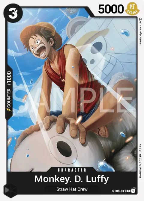 Monkey.D.Luffy (ST08-011) One Piece card