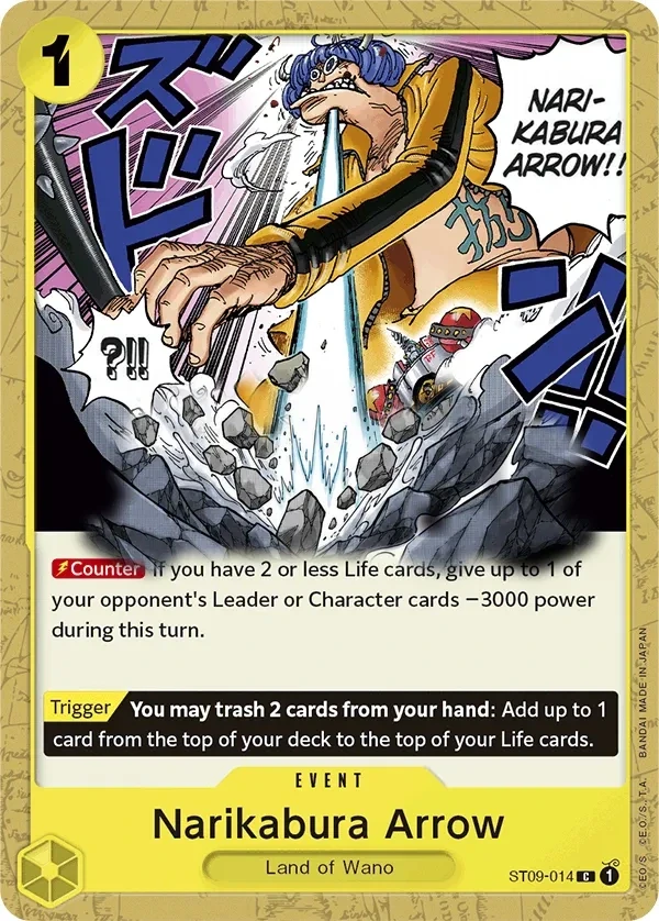 Narikabura Arrow (ST09-014) One Piece card