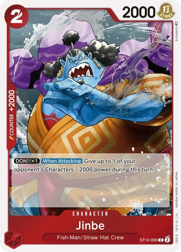 Jinbe (ST10-005) One Piece card