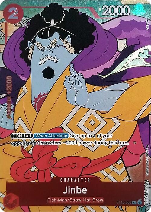 Jinbe (ST10-005_p1) Alt Art One Piece card
