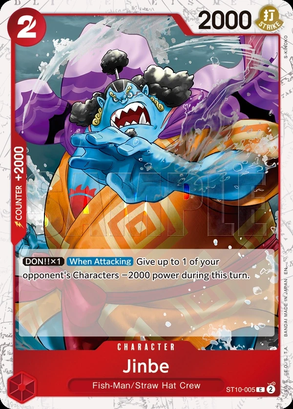 Jinbe (ST10-005_p2) Alt Art One Piece card