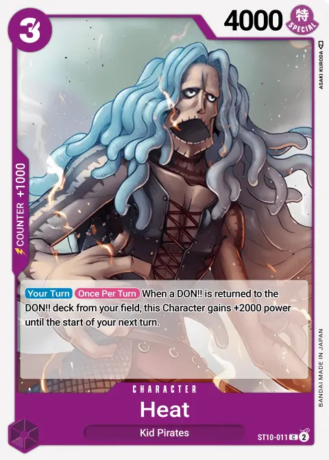 Heat (ST10-011) One Piece card