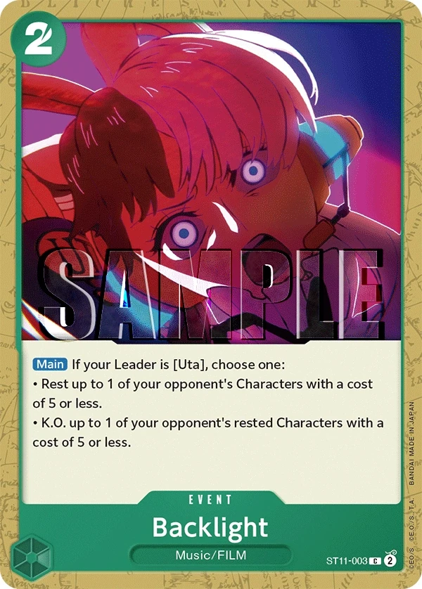 Backlight (ST11-003) One Piece card