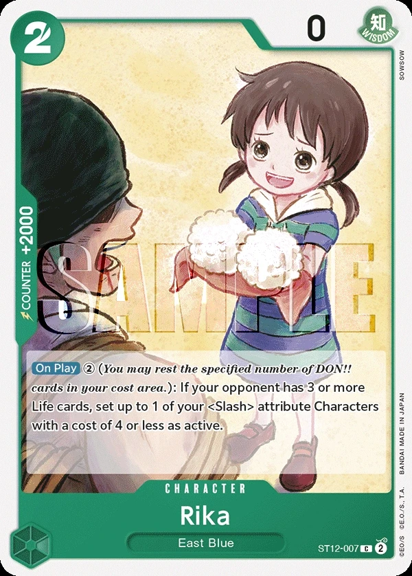 Rika (ST12-007) One Piece card