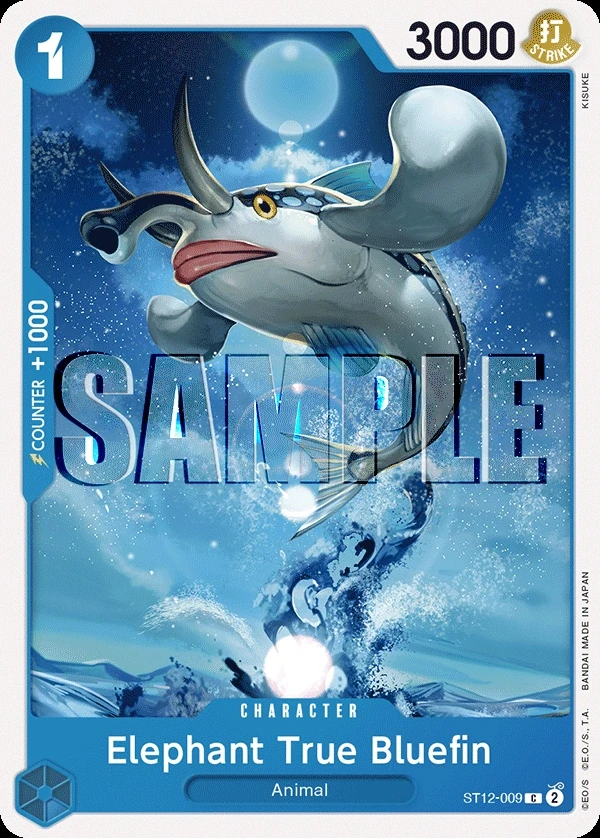 Elephant True Bluefin (ST12-009) One Piece card