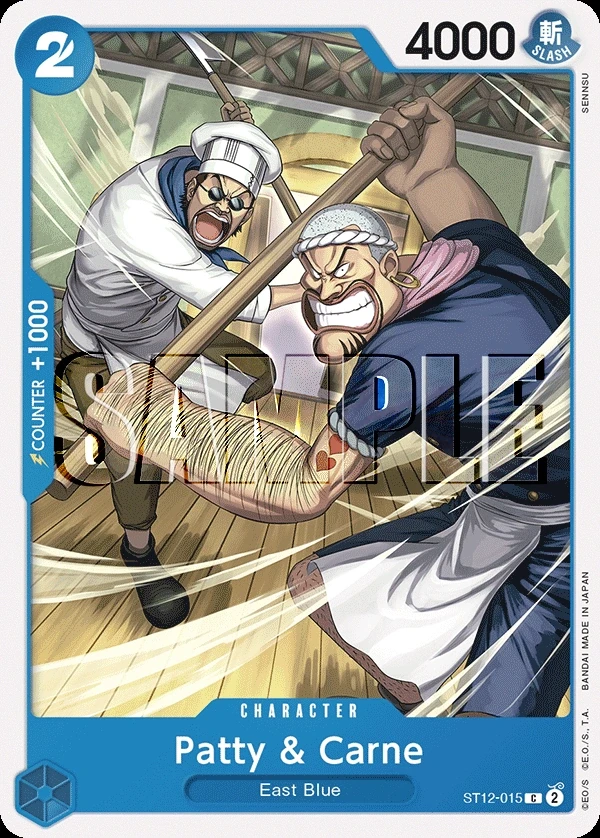 Patty & Carne (ST12-015) One Piece card