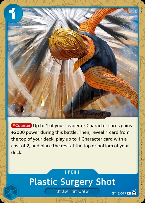 Plastic Surgery Shot (ST12-017_r1) Reprint One Piece card