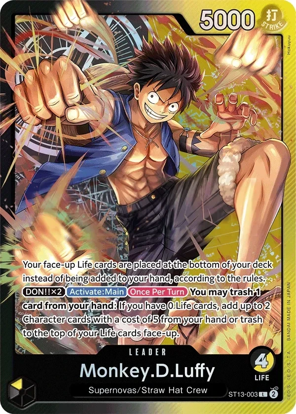 Monkey.D.Luffy (ST13-003) One Piece card