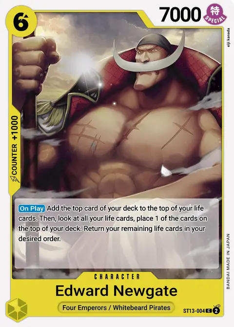 Edward.Newgate (ST13-004) One Piece card