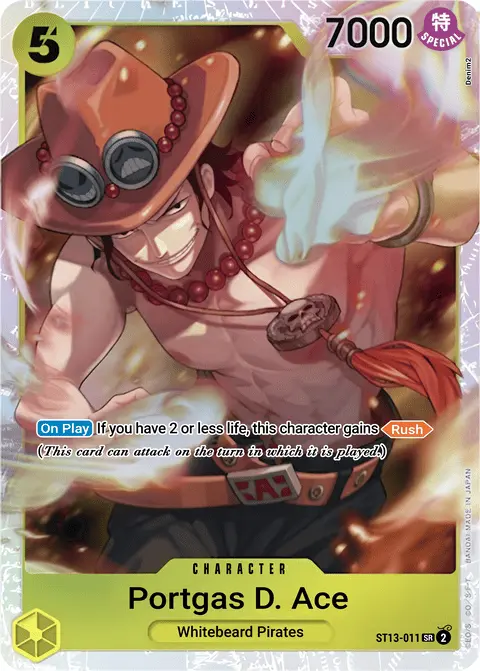 Portgas.D.Ace (ST13-011) One Piece card