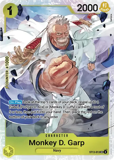 Monkey.D.Garp (ST13-013) One Piece card