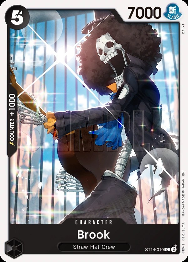Brook (ST14-010_r2) Reprint One Piece card