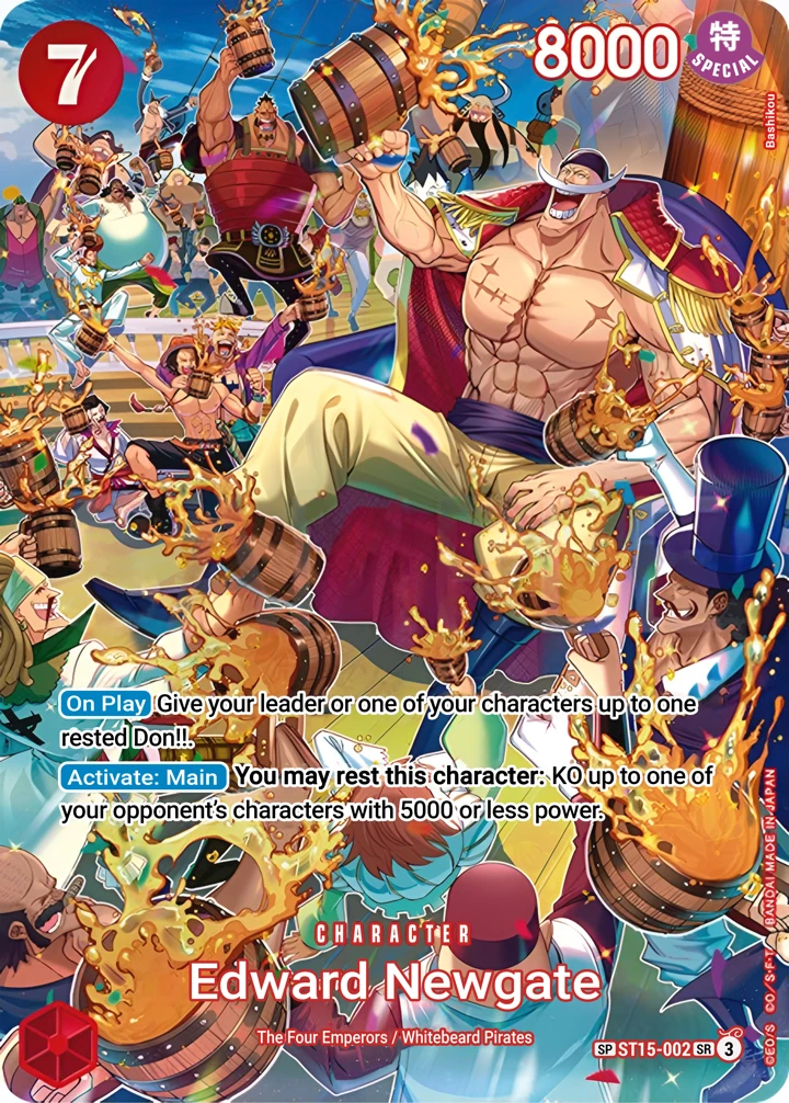 Edward.Newgate (ST15-002_p1) SP One Piece card