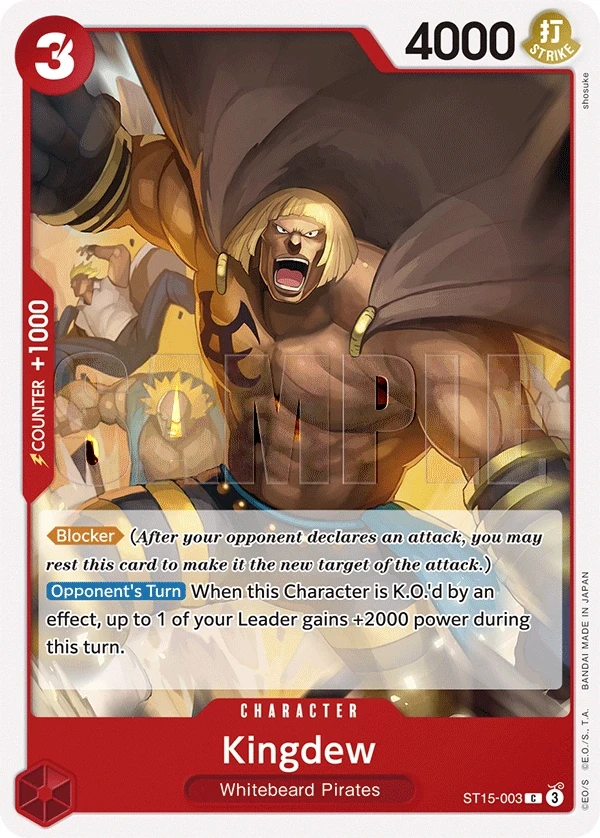Kingdew (ST15-003) One Piece card