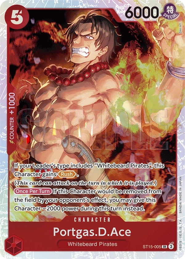 Portgas.D.Ace (ST15-005) One Piece card