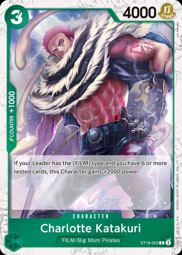 Charlotte Katakuri (ST16-003_p1) Alt Art One Piece card
