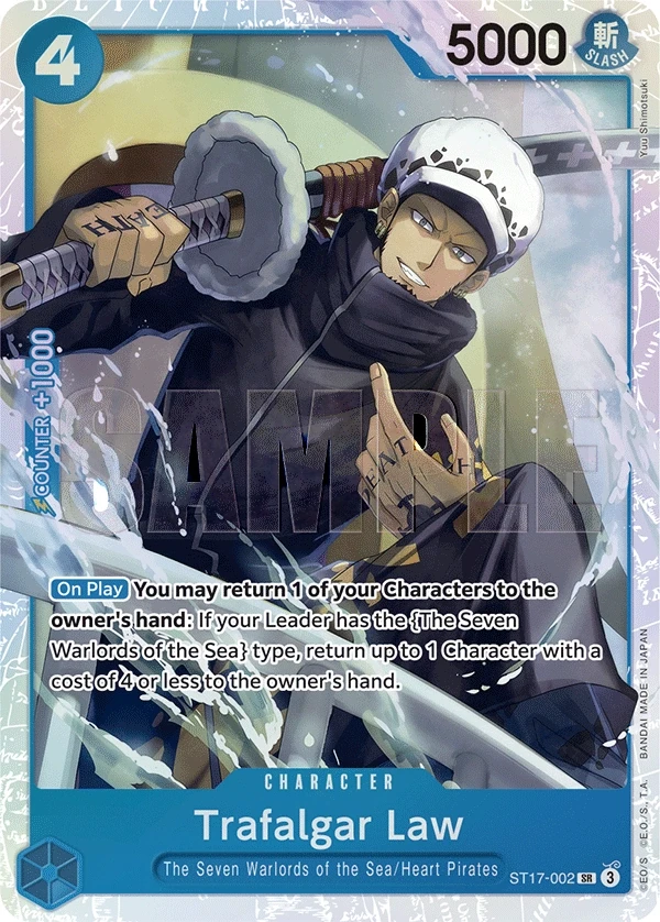 Trafalgar Law (ST17-002) One Piece card