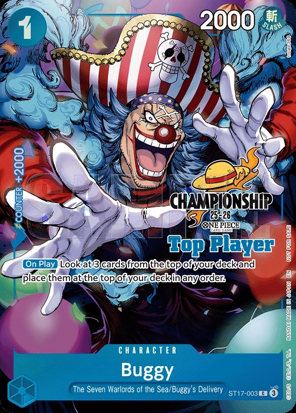 Buggy (ST17-003_p1) Alt Art One Piece card