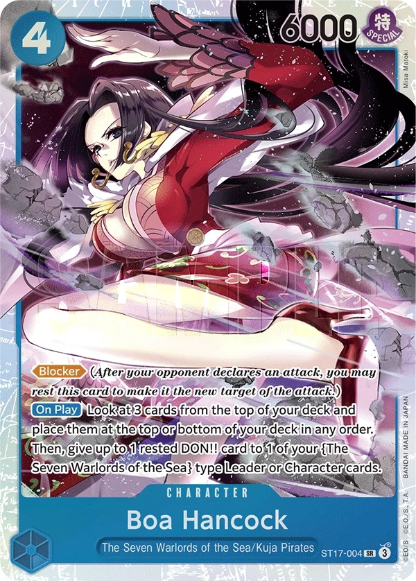 Boa Hancock (ST17-004) One Piece card