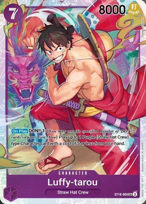 Luffy-Tarou (ST18-005) One Piece card
