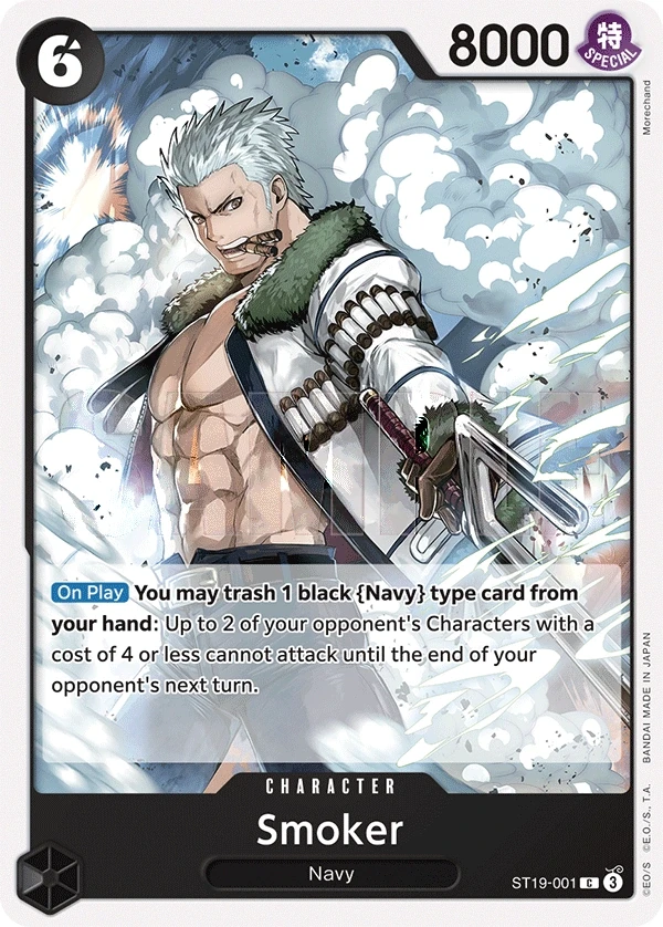 Smoker (ST19-001) One Piece card