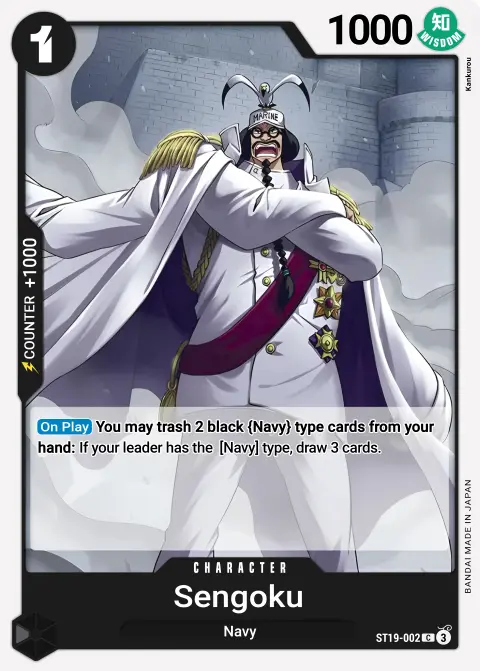 Sengoku (ST19-002) One Piece card
