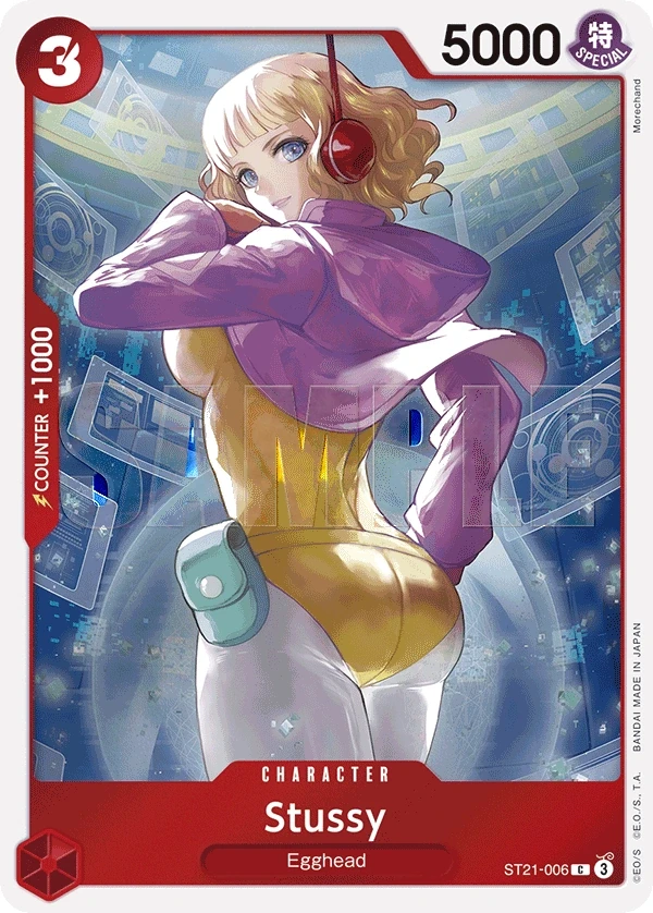 Stussy (ST21-006) One Piece card