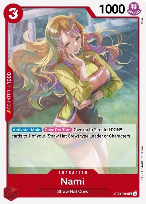 Nami (ST21-009) One Piece card