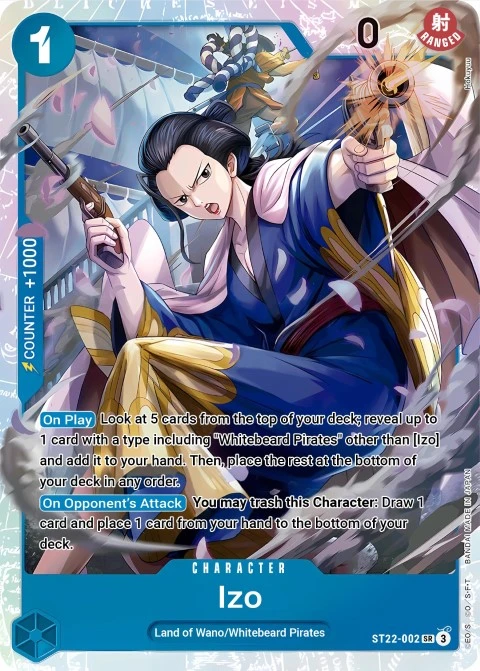 Izo (ST22-002) One Piece card