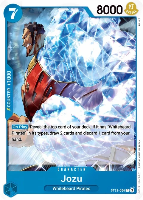 Jozu (ST22-006) One Piece card