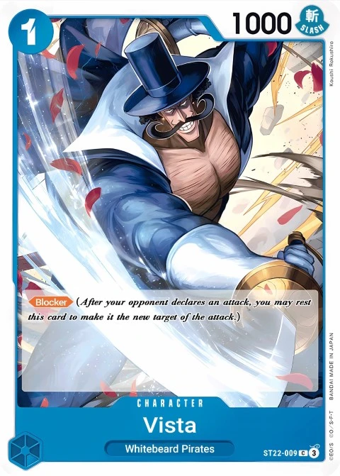 Vista (ST22-009) One Piece card