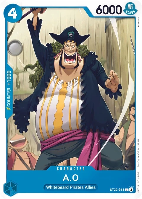A.O. (ST22-014) One Piece card