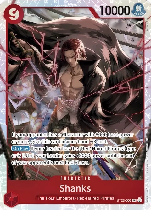 Shanks (ST23-002) One Piece card