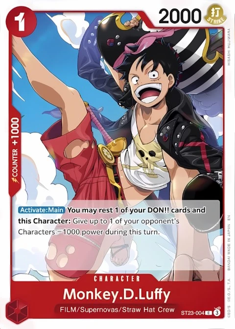 Monkey.D.Luffy (ST23-004) One Piece card
