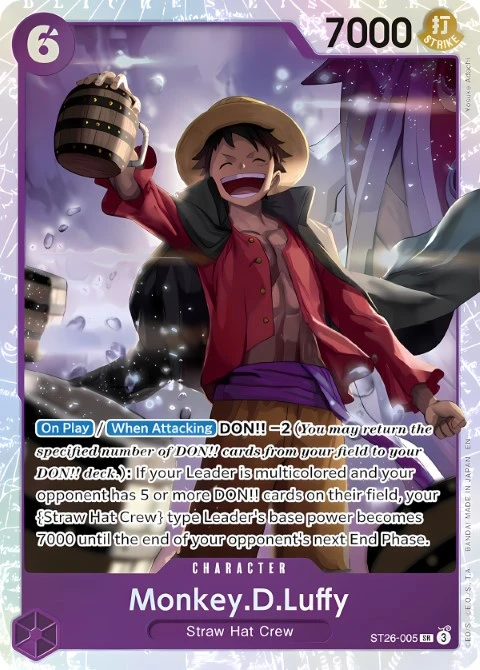 Monkey.D.Luffy (ST26-005) One Piece card