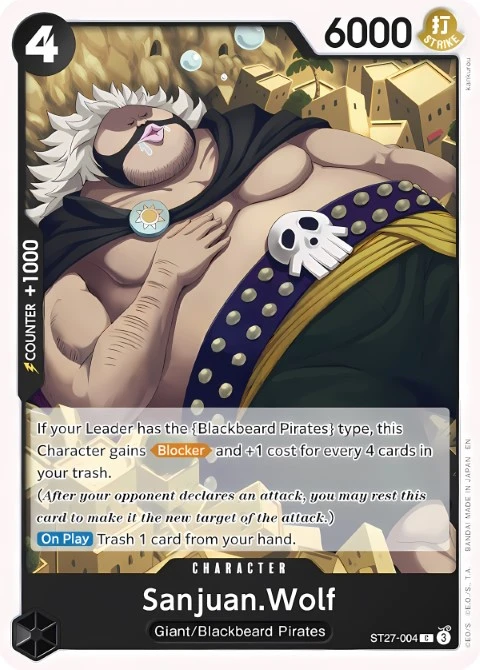 Sanjuan.Wolf (ST27-004) One Piece card