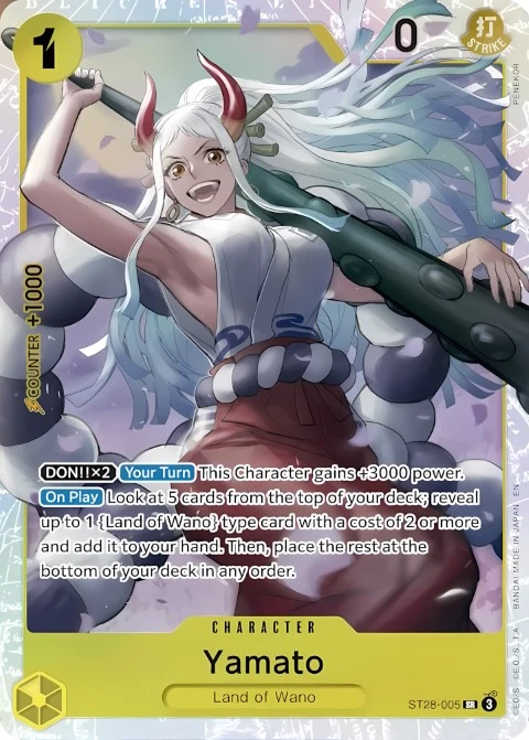 Yamato (ST28-005) One Piece card