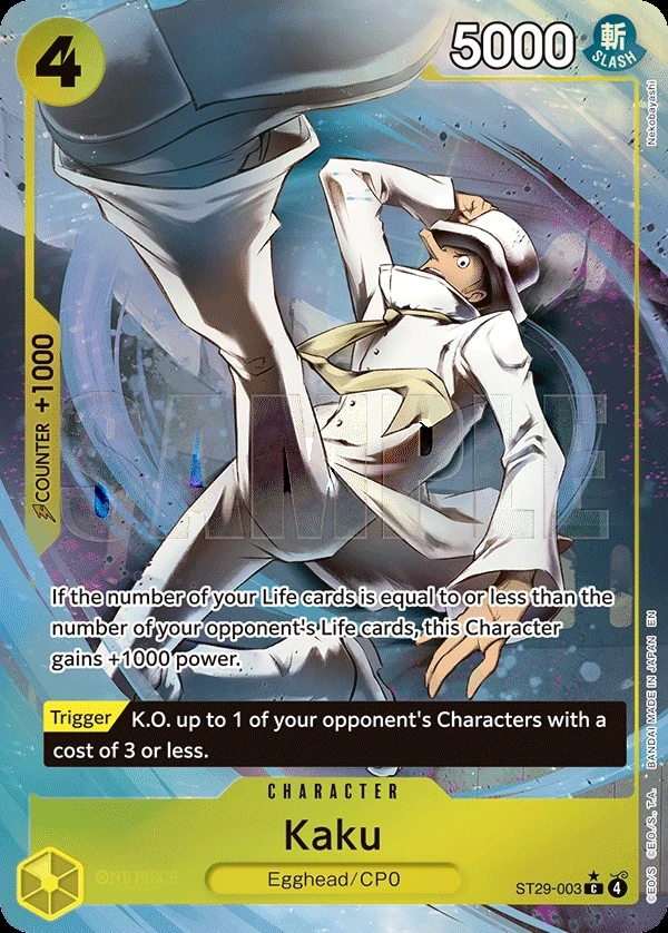 Kaku (ST29-003_p1) Alt Art One Piece card