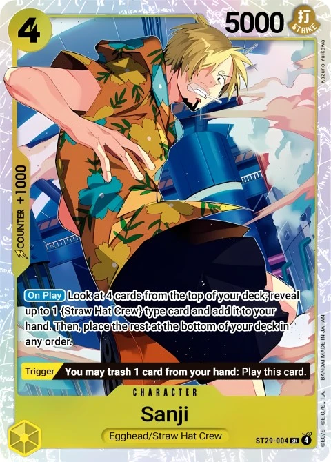 Sanji (ST29-004) One Piece card
