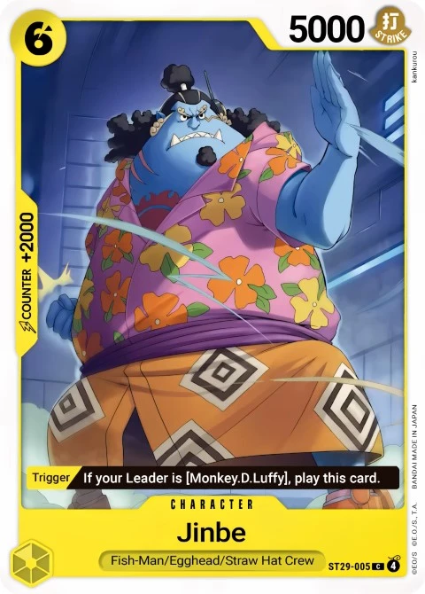 Jinbe (ST29-005) One Piece card